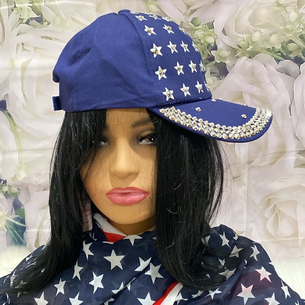 July 4th cap & scarf - Picture 6 of 6